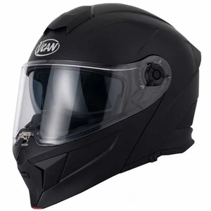 Casco modular VCAN H276 - H276 modular con pico liso (negro mate) - Imagen 1 de 43
