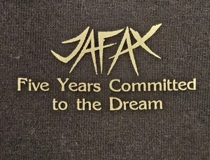 Camisa Polo De Colección Jafax 5 XXXL Vendedor 2000 Anime Convención Agujero en el Pecho - Imagen 1 de 9