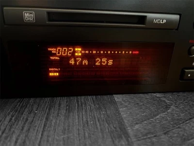 Tascam MD-350 MINI DISC PLAYER RECORDER MD DECK Tested Used From Japan - Image 1 of 4