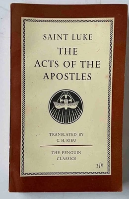 Penguin Classics St Paul The Acts of the Apostles 1958 - Image 1 of 2