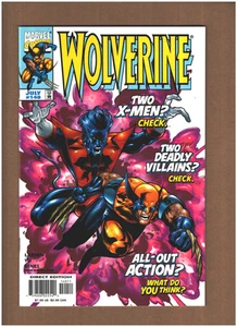 Wolverine #140 Marvel Comics 1999 NIGHTCRAWLER APP. NM- 9.2 - Picture 1 of 4