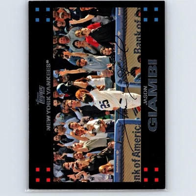 2007 Topps Jason Giambi #120 New York Yankees - Image 1 of 2