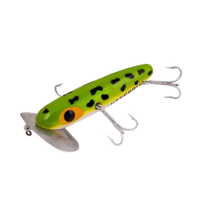 Señuelo de pesca de lubina Arbogast Jitterbug Topwater rana vientre blanco 4,5 pulgadas 1,25 oz G700 Foto 1 de 3