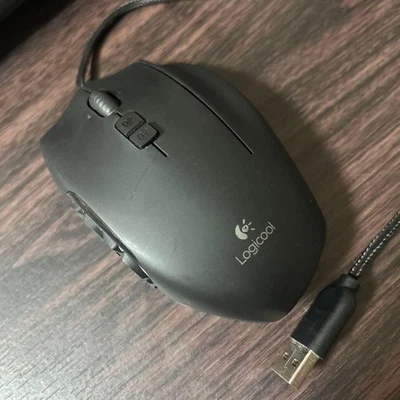 Logitech Logicool G600 MMO Gaming Mouse 20 Buttons USB Wired Good Condition - Image 1 of 4