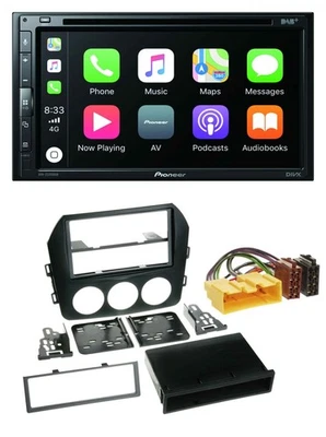 Pioneer DVD 2DIN MP3 DAB Bluetooth USB Autoradio für Mazda MX 5 (NC, ab 2008) - Bild 1 von 4