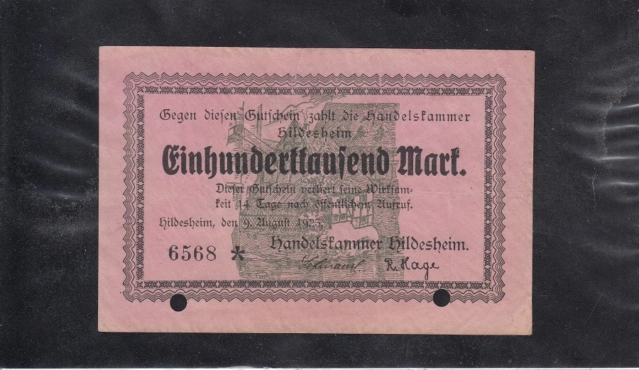 Hildesheim, Handelskammer, 100 Ts  6568 - Bild 1 von 1