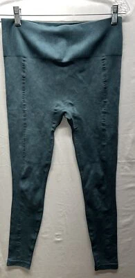 Women’s One 5 One Ribbed Ankle Leggings Green L/XL - Image 1 of 4