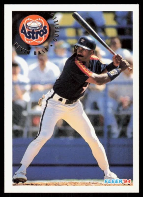 1994 Fleer 484 Kevin Bass Houston Astros - Image 1 of 2