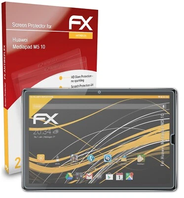 2x Protezione Pellicola dello Schermo per Huawei Mediapad M5 10 opaco&antiurto - Immagine 1 di 4