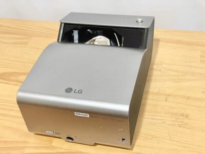 LG PH450UG Portable LED Ultra Short Throw Projector Silver Working Confirmed - Image 1 of 4