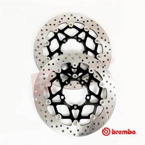 Brembo Floating Front Brake Disc Pair to fit Triumph 1200 Thruxton (Twin) 2016- - Picture 1 of 1