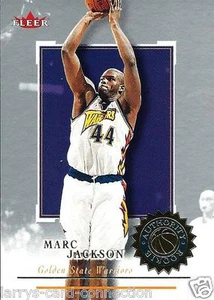 Marc Jackson 2000-01 00-01 Fleer Authority Rookie RC #141 #577/650 Golden State - Picture 1 of 1