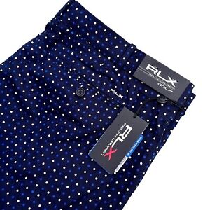 RLX Ralph Lauren Classic Fit Size 36 Performance Stretch Polka Dot Golf Shorts