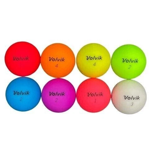 100 pelotas de golf usadas Volvik mezcla de colores mate AAA *¡OFERTA!* Foto 1 de 1
