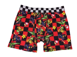 Super Mario Bros. Mario Kart Boy's Boxer Briefs Underwear Size 8 - Picture 1 of 7
