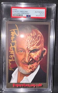 Postal firmada por Robert Englund y losa PSA 4x6 0431 - Imagen 1 de 1