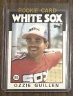 Ozzie Guillen Rookie Card 1986 Topps #254 RC Baseball Card Chicago White Sox
