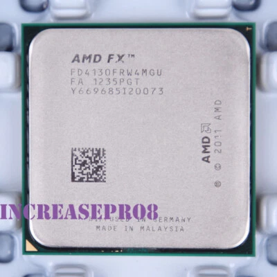 AMD FX-Series FX-4130 Processor 3.8 GHz FD4130FRW4MGU Socket AM3+ CPU 125W - Image 1 of 4