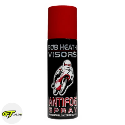 Bob Heath Visors Anti Fog Motorcycle Motorbike Helmet Visor Mist Spray 50ML