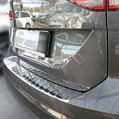 Protector de borde de carga acero inoxidable cromado para VW TOURAN II 5T | a partir del año 2015 | sin R-Line - Imagen 1 de 4