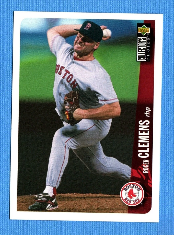 1996 Collector's Choice #60 Roger Clemens Red Sox - Image 1 of 1