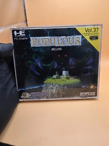 Populous PC Engine Japan Import TurboGrafx 16 HuCard Spiel - Bild 1 von 6