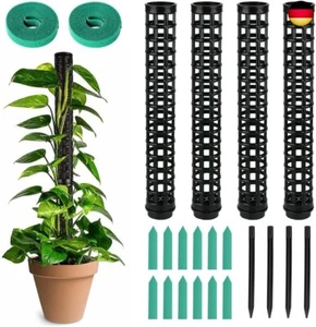 OFFCUP Moosstab Pflanzstab, 4pcs Monstera Rankhilfe, Monstera mit 12 Etiketten - Bild 1 von 7