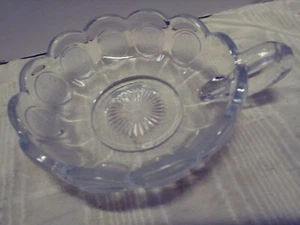 FOSTORIA KLARES MÜNZGLAS 6" WINDELSCHALE EUC - Bild 1 von 3