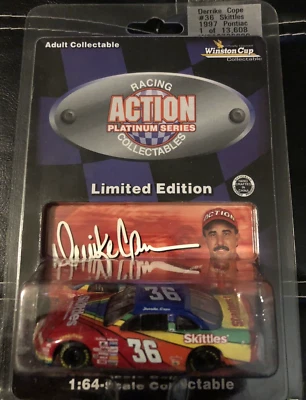 Pontiac Skittles 1997 Action Platinum Series Derrike Cope #36 escala 1:64 NUEVO Foto 1 de 4