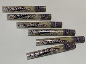DANK 7 Reusable Wood CONE Tips WONDERBERRY FLAVOR 6 TUBES/ 4 TIPS EACH - Picture 1 of 4