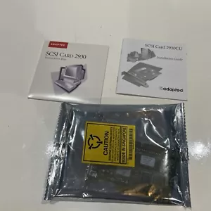Adaptec AHA-2930CU SCSI Controller Card Installation Disc & Manual - Picture 1 of 10