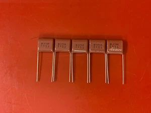 5x ECQ-E4474KZ PANASONIC CAPACITOR FILM 0.47UF 400VDC RADIAL METALLIZED POLYEST - Picture 1 of 5
