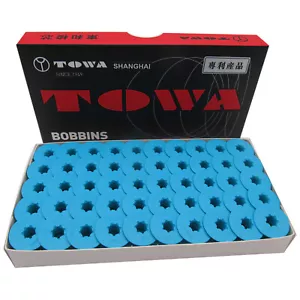 φ21.2MM "L" Style TOWA Brand Plastic Bobbins FOR JUKI DDL BROTHER DB2 SINGER - Picture 1 of 9