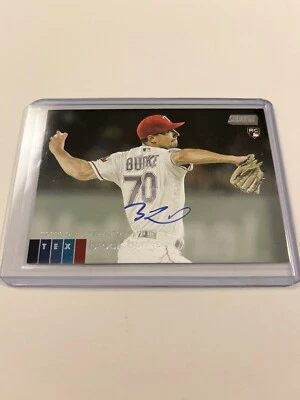 2020 Topps Stadium Club Brock Burke Rookie Autograph Auto #ABBU - Image 1 of 2