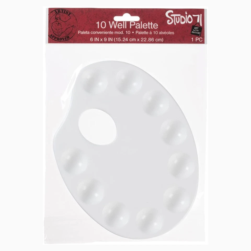 Painters Palette - Oblong Shape - 6in. x 9in. - 1 Piece (dar97786) - image 1 of 1