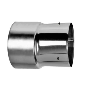 Flexible Flue Liner Connector To Rigid Pipe Chimney Solid Tube Adaptor Joint - Picture 1 of 2