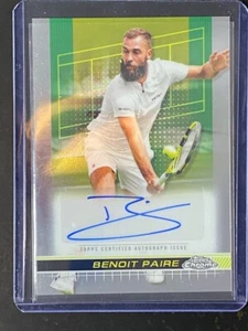 Benoit Paire 2024 Topps Chrome Tennis AUTO #TCA-BPE (#1) - Picture 1 of 2