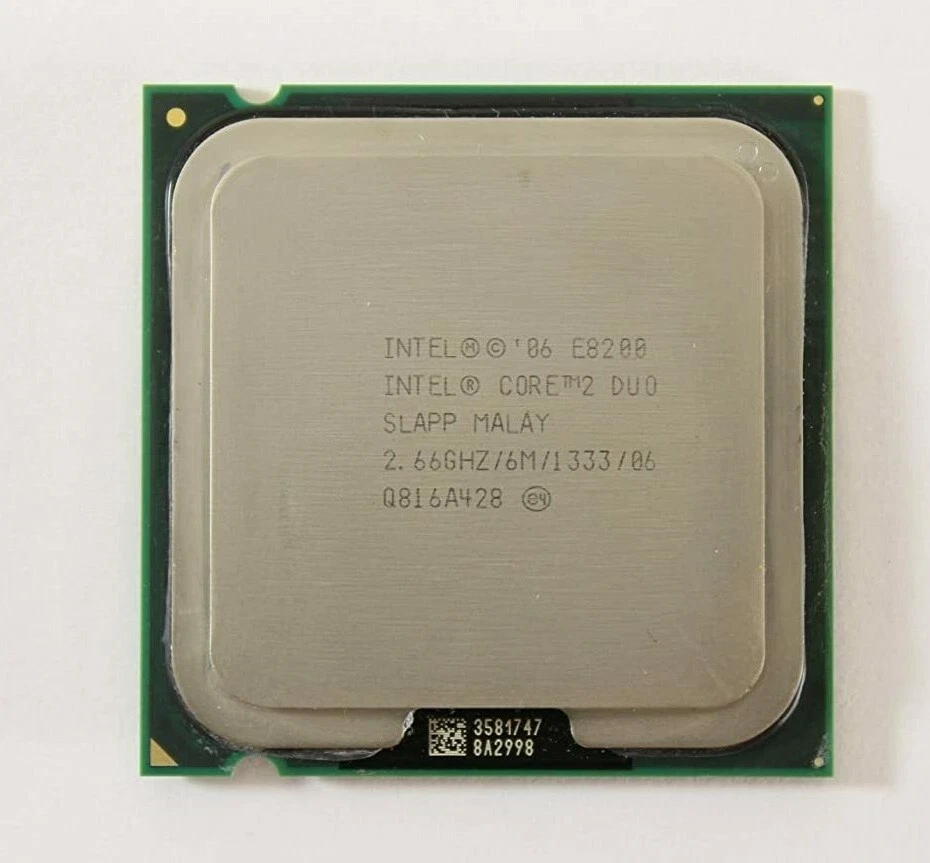 Procesador Intel Core 2 Duo E8200 2.66GHZ 6MB cache L2 SOCKET LGA775  - Imagen 1 de 1