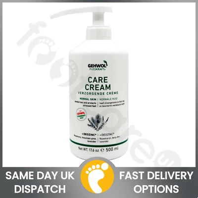 Gehwol Fusskraft Green Care Cream 500ml – Hydrating Foot Cream for Odour Control