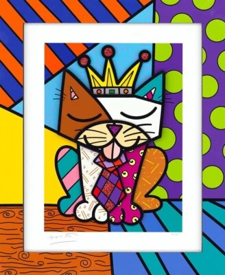 Romero Britto "PRINCE" 3D Sculptograph Hand Signed & Numbered - Image 1 of 2
