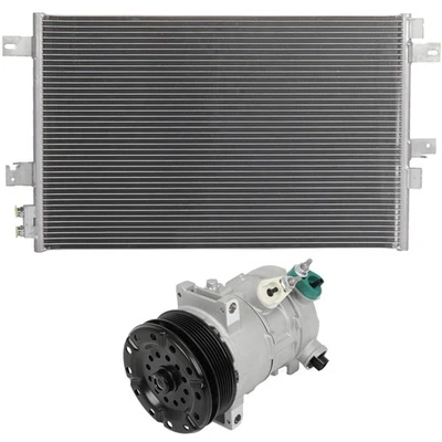 AC Condenser & AC Compressor Cooling Kit For 2008-2010 Chrysler Sebring - Image 1 of 4