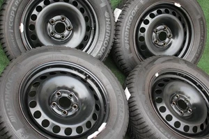 VW Polo VI Audi A1 Skoda Fabia Seat Ibiza Winterräder 185/65 R15 88T -ca.6,1mm - Bild 1 von 16