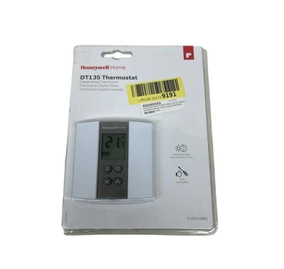 Honeywell Thermostat LCD Display kabelgebunden nicht programmierbar DT135 - Bild 1 von 3