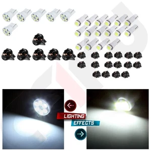 Instrument Cluster Gauge Panel T5 & T10 White Led Light For 94 95 Ford Mustang - Picture 1 of 12