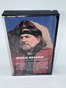 Vintage Willie Nelson The Promiseland Cassette Tape 1986 Columbia - Picture 1 of 5
