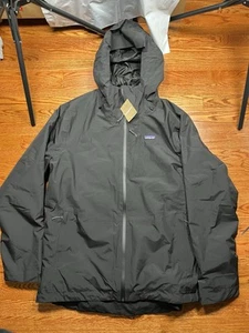Patagonia Insulated Powder Town Jacket Men’s XL Black New $399Hooded - Picture 1 of 6