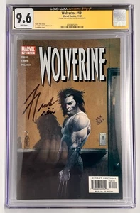 *Firmato* Wolverine #181 variante Dynamic Forces con certificato di autenticità (2002) CGC X JSA 9.6 - Foto 1 di 10