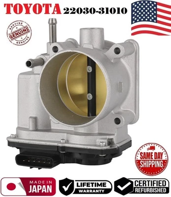 ✅GENUINE Throttle Body 2005-15 TOYOTA 4Runner Tacoma Tundra 4.0L V6 #22030-31010 - Image 1 of 3