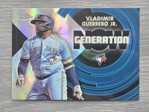 VLADIMIR GUERRERO JR GENERATION NOW 2022 TOPPS CHROME BLUE JAYS - Bild 1 von 2