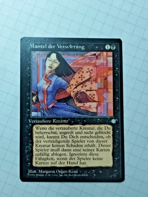 MTG Cloak of Confusion (Mantel der Verwirrung) Ice Age Reg. - Bit of Edge Wear - Image 1 of 4